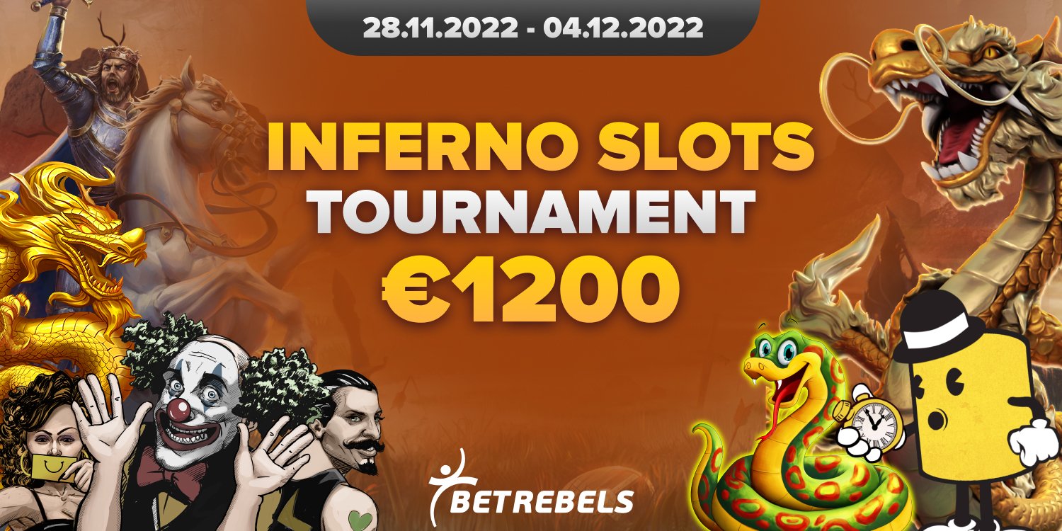 BetRebels Inferno Slots Turnaukseen